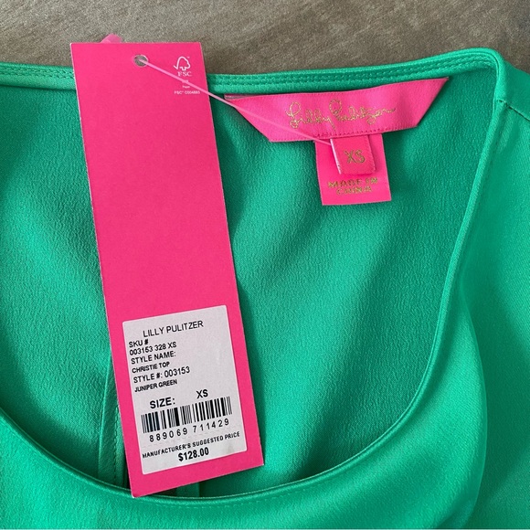 NWT Lilly Pulitzer Christie Top - Picture 4 of 7